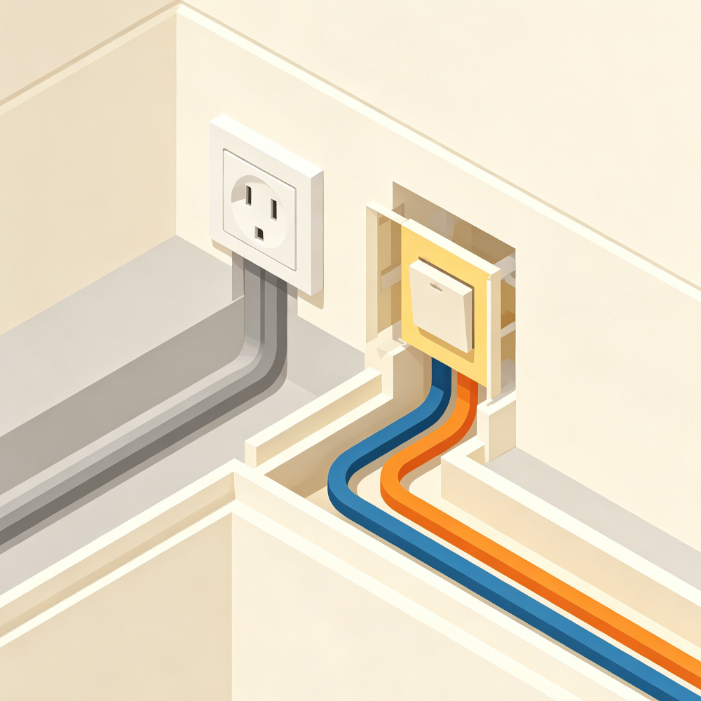 4 Switch & Outlet Relocation - Image 1