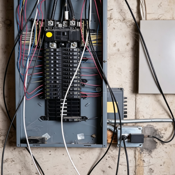Basement Electrical Modification